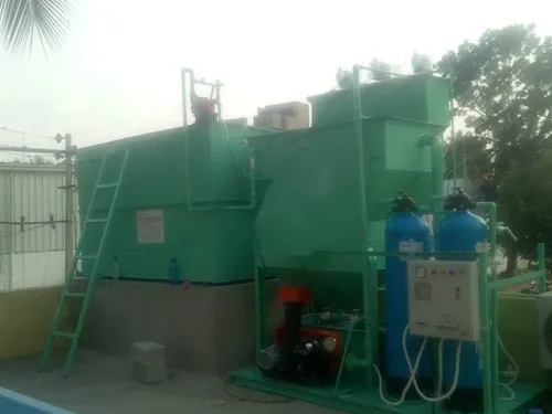 Compact treatment plant systems